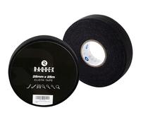 Raquex Bande en Tissu pour Sports : Crosse de Hockey, Tennis, Squash ou Badminton, Cordes à sauter et Plus Encore, résistante à l'eau, Forte et Offre Une adhérence Naturelle Accrue (Noir)