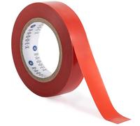Raquex Ruban de Finition pour Raquette de Tennis, Badminton, Squash, Hockey et Sport - Ruban de Finition pour Raquette - 14 mm x 20 m (Rouge)