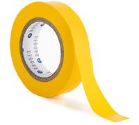 Raquex Ruban de Finition pour Raquette de Tennis, Badminton, Squash, Hockey et Sport - Ruban de Finition pour Raquette - 14 mm x 20 m (Jaune)