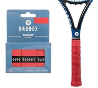 Raquex Ruban de surgrip pour Raquette Endure de Lot de 3 Rubans surgrips pour Raquettes, épaisseur 0,75 mm - Antidérapant pour Raquette de Tennis, Badminton, Squash, Padel