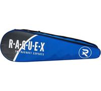 Raquex Sac pour Trois Raquettes de Badminton. Housse pour Raquettes de Badminton ou de Squash, bandoulière Ajustable. Sac pour Raquettes de Sport pour Hommes et Femmes (Bleu)