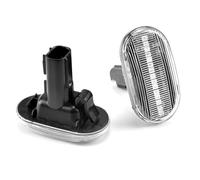 RAQXOLPB Indicateurs latéraux Accessoire Auto Répétiteur De Clignotant Latéral Pour Dynamique Compatible Avec Suzuki Pour Jimny JB64W 201(White)