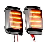 RAQXOLPB Indicateurs latéraux Clignotant Pour Dynamique De Rétroviseur Latéral Fonction Séquentielle Compatible Avec Citroen Pour Jumper 2006-2019(Black)