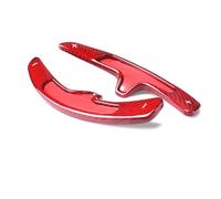 RAQXOLPB Palettes Changement Vitesses Compatible Avec Pour Macan Pour Panamera 911 981 Pour Carrera Extension De Volant Palette De Changement De Vitesse En Fiber De Carbone D6006