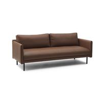 Rar Canapé 3 Places Omaha Cuir Cognac