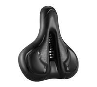 Rarapop Selle de vélo à Gel Confortable - avec Mousse mémoire de Forme et Double amortisseurs - Conception Respirante - Universelle pour VTT, vélo de Route