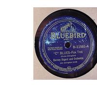 Rare Barney Bigard & Orchestra Very Nice Original 10 Inch 78 rpm - "C" Blues / Brown Suede - Bluebird Records B-11581 - 1942