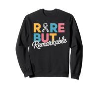 Rare But Remarkable Ruban Zébré Maladie Rare Sensibilisation Sweatshirt