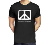 Rare Chickenfoot T-Shirt Graphic Printed Top Tee for Men T-Shirts & Hemden(Large)