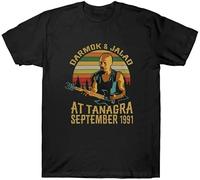 Rare Darmok and Jalad at Tanagra September 1991 Vintage Mens T-Shirt Black Manches Courtes(Small)