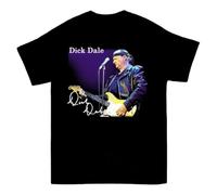 Rare Dick Dale Guitar Gift for Fan Unisex T-shirtBlackS