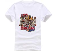 Rare! Dream Team T Shirt Tee Men White XXL