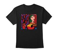 Rare Hills Pablo Picasso Famous Abstract Paintings Men's Graphic TShi Black XL