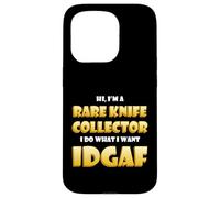 Rare Knife Collector Vintage Prop Movie World War Knives Coque pour iPhone 15 Pro