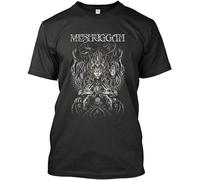 Rare!! Limited 6449-Meshuggah T Shirt Graphic Unisex Tee Shirt Black XXL