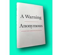 Rare Miles TAYLOR / Warning from a Senior Trump Administration Official 1ère édition 2019 [Couverture rigide] Politique) Taylor, Miles (Anonymous