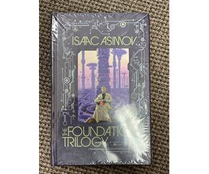 Rare - New Foundation Trilogy by Isaac Asimov Sealed Leather Bound Collectible