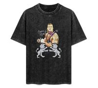 Rare Owen Hart 1997 Edition Wrestling Black Mens T-Shirt Printed Tee Unisex Shirts XXL