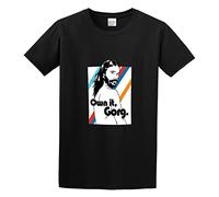 Rare Own It Gorg Jonathan Van Ness Us Hairdresser Logo Unisex 100% Cotton Short-Sleeve T-Shirts Black S