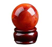 Rare Red Agate Quartz Crystal Ball Gemstone Sphere Feng Shui Specimens Ornament for Christmas Decor,30~40mm Gemstone Stone