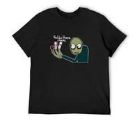 Rare Salad Fingers Rusty Spoons Men's T-Shirt Unisex Tee Black M