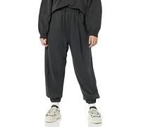 rare/self Pantalon de Jogging Unisexe, avec Coutures Apparentes, en Tissu Éponge, Noir Cassé, Taille 8