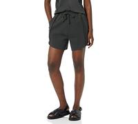 rare/self Short Unisexe, avec Coutures Apparentes, Côtelé, Noir Cassé, Taille 4
