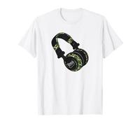 Rare Soul Camo Casque Audio DJ Graphic T-Shirt