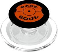Rare Soul Music 7 inch 45 RPM Vinyl DJ Graphic PopSockets PopGrip pour MagSafe