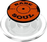 Rare Soul Music 7 inch 45 RPM Vinyl DJ Graphic PopSockets PopGrip pour MagSafe