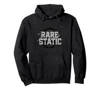 Rare Static Glitch Typographie Streetwear Design Sweat à Capuche