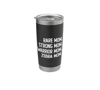 Rare Strong Warrior Zebra Mom Condition de maladie génétique Gobelet isotherme en acier inoxydable double paroi