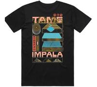Rare Tame Impala Evolution T Shirt Popular Tee Casual Graphic Tops Black L