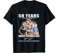 Rare Vintage Br%uce SPR%ingst%EEN 58th Anniversary 1964 2022 Thank You for The Memories Signature Unisex, Men, Women Tee,T-Shirt 3XL