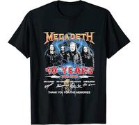 Rare Vintage Mesgadeaeth 40th Anniversary 1983-2023 Thank You for The memorie, Unisex, Men, Women Tee T-Shirt Manches Courtes(Medium)