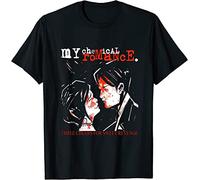 Rare Vintage My C%HEMIC%AL R%OMANCE Three C%HEERS for SW%EET R%EVENGE MCR Unisex, Men, Women Tee,T-T-Shirts à Manches Courtes Black, White, (Small)