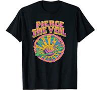 Rare Vintage Pierce The%Eil Space Pizza,Men Tee,T-Shirt Black L