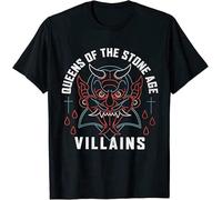Rare Vintage Queens of The Stone Age Villains,Men Tee,T-Shirt Size M