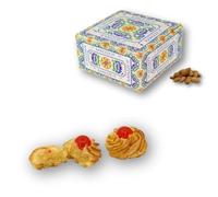 RAREZZE - biscuits siciliens à la pâte d’amande FRISE' | boîte cadeau décorée 400gr | Spécialités siciliennes, pâtisseries artisanaux, cannoli, cassata siciliana