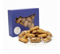RAREZZE - Les REGINA, réputé biscuits siciliens avec du sésame, emballés individuellement dans un jolie coffret cadeau. Tout droit de la Sicile par ancienne pâtisserie artisanale sicilienne