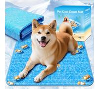 RARIRO Tapis rafraîchissant pour chien, 60 × 90 cm, taille L, 2026, auto-refroidissant, lavable, non toxique, lavable, résistant aux griffes, tapis rafraîchissant pour chien, chat et lapin