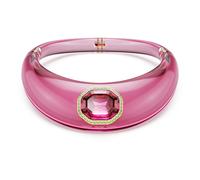Ras-de-cou Dulcis, Taille octogonale, Pavé, Rose, Doré à l’or 18 carats (750/1000) OS