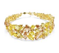 Ras-de-cou Gema, Tailles variées, Jaune, Doré à l’or 18 carats (750/1000) OS