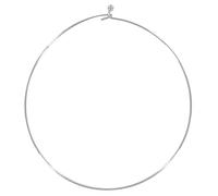 Ras de cou rigide Argenté 13 cm