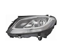 RAS Projecteur Gauche Led Avec Moteur Et Parabole Noire pour Mercedes C u 11-2018 Au 04-2021