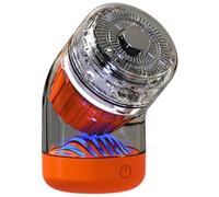 Rasage Électrique Rechargeable Small Rasage Du Dispositif De Barbe Portable Tmeure En Plastique Adapté À Voyage Pour Les Voyages Étanches Petit Rasoir Électrique Pour Les Hommes