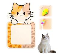 Rascador De Pared Para Gatos - Planche à gratter autocollante en feutre anti-rayures pour meubles avec ruban adhésif pour canapé, porte, lit, mur, sol (#1)