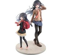 Rascal Does Not Dream Of A Knapsack Kid - Statuette Mai Sakurajima High School Graduation Ver. & Knapsack Kid 19 Cm