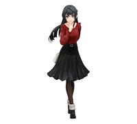 Furyu Rascal Does Not Dream of Bunny Girl Senpai Trio-Try-it Statue en PVC Mai Sakurajima Tenue d'hiver Ver. 21 cm