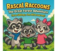 Rascal Raccoons: The Great Forest Adventure: Children's Storybooks| Three Raccoon Siblings, One Wild Journey!| Adventure| Animals| For ages 3-8| 30 Pages| Size 8.5 x 8.5